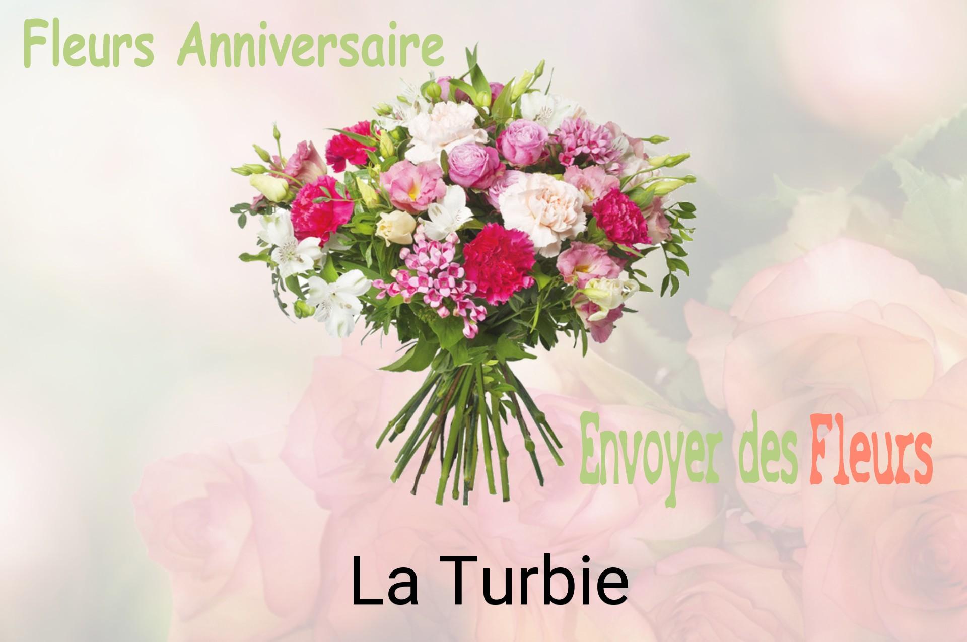 Bouquet de fleurs d’anniversaire livré à La Turbie